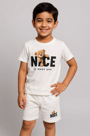 Nice Bear Short Set